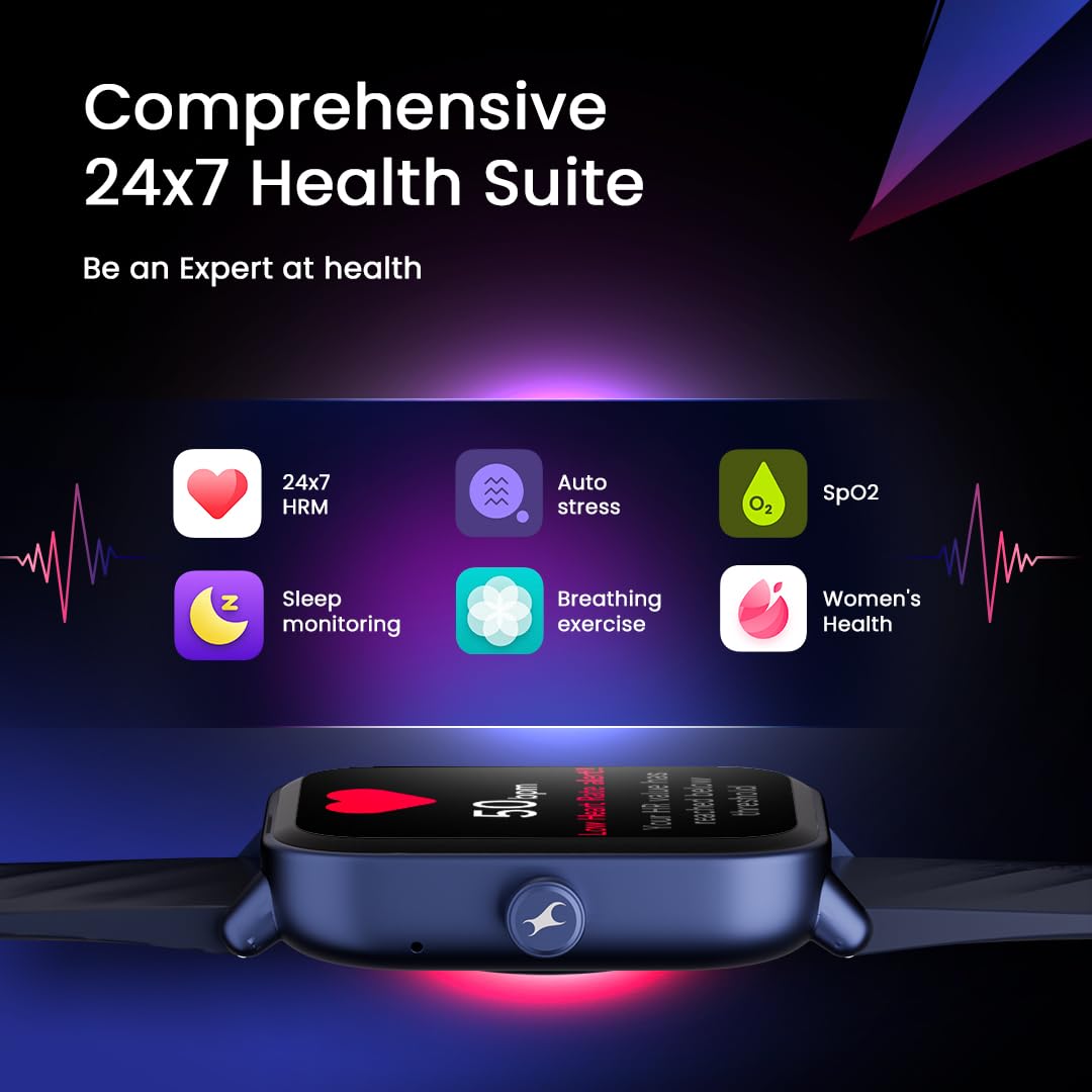 Fastrack Limitless Glide X 1.83" Smart Watch with Ultra UV HD Display - Image 4