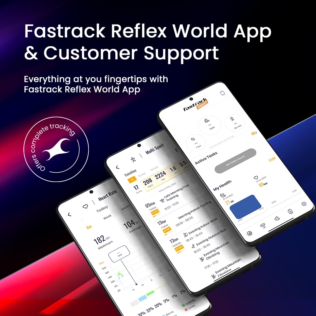 Fastrack Limitless Glide X 1.83" Smart Watch with Ultra UV HD Display - Image 3